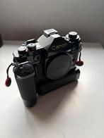 Canon A-1 met Motordrive - Topstaat!, Ophalen of Verzenden, Gebruikt, Spiegelreflex, Canon