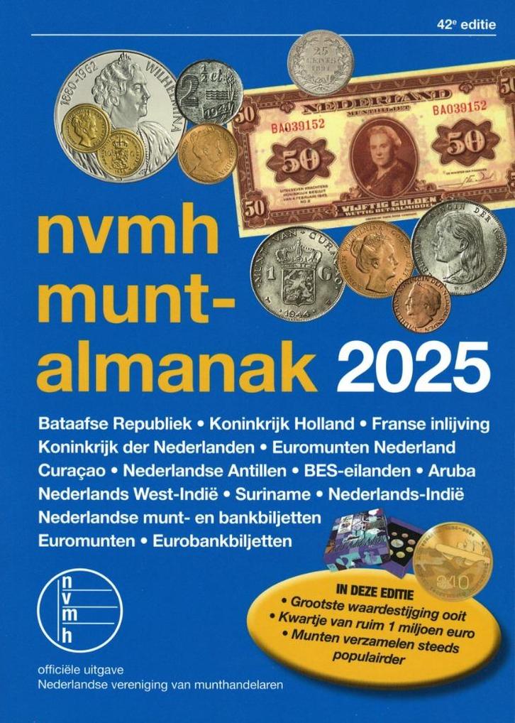 NVMH Muntalmanak 2025 - 42e Editie, Boeken, Catalogussen en Folders, Nieuw, Catalogus, Ophalen of Verzenden
