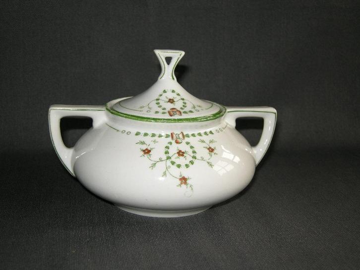 Mosa?? Decor 408, suikerpot, Antiek en Kunst, Antiek | Servies los, Ophalen of Verzenden