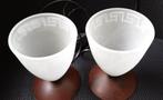 2 bedlampjes /tafellamp /nachtkast lampjes  in Griekse stijl, Huis en Inrichting, Gebruikt, Glas, Ophalen of Verzenden, VINTAGE /CHIQUE/Griekse stijl