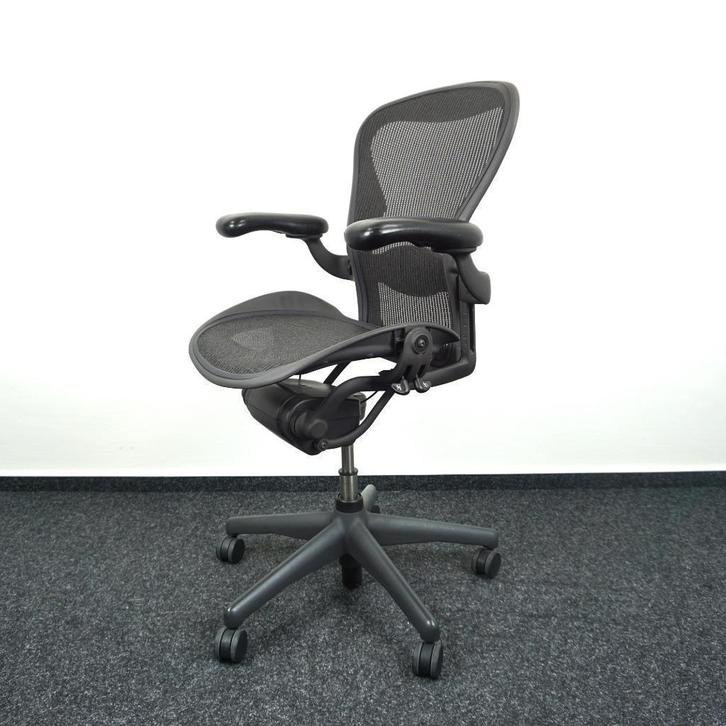 Herman Miller Aeron type B Bureaustoelen | Ergonomisch, Huis en Inrichting, Bureaustoelen, Gebruikt, Bureaustoel, Overige kleuren