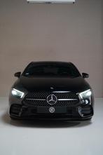 Mercedes-Benz A-Klasse A 220 190pk 7G-DCT 2020 AMG line NL, 74 €/maand, Zwart, Adaptive Cruise Control, Zwart