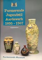 jugendstil aardewerk Purmerend Brandjes plateel 2 delen, Ophalen of Verzenden, Nieuw, Overige onderwerpen