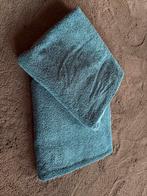 Set HEMA Badlakens 130x190cm - Zo goed als nieuw, Ophalen of Verzenden, Zo goed als nieuw, Groen, Handdoek