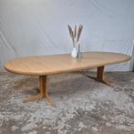 XXXL (280cm!) VV Møbler vintage Deense verlengbare tafel eik, Ophalen, Gebruikt, 100 tot 150 cm, 50 tot 75 cm