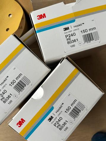 Schuurpapier 3M en Sia diverse maten beschikbaar voor biedingen