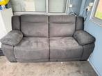 Tweepersoons bank met elektrische leuning met garantie, Huis en Inrichting, Ophalen of Verzenden, Zo goed als nieuw, 75 tot 100 cm