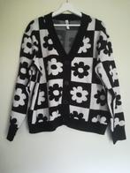 Page One Vest Zwart Wit met Bloemen maat XL, Kleding | Dames, Zwart, Maat 46/48 (XL) of groter, Ophalen of Verzenden, Zo goed als nieuw