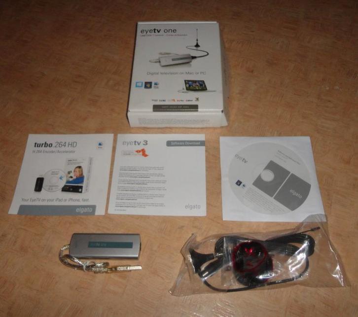 Elgato EyeTV One (USB DVB-T receiver), Audio, Tv en Foto, Mediaspelers, Nieuw, USB 2.0, Ophalen of Verzenden