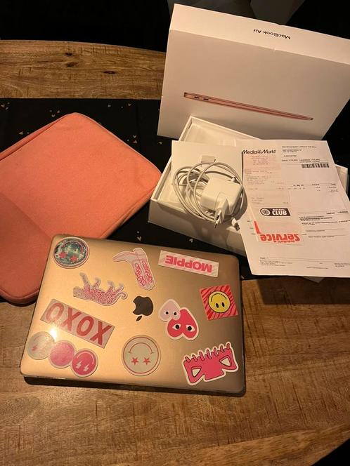 Apple Macbook Air 13 inch, rose goud, Computers en Software, Apple Macbooks, Zo goed als nieuw, MacBook Air, 13 inch, Minder dan 2 Ghz