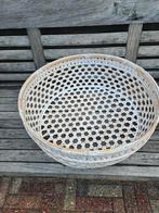 Leuke lectuurmand van riet, Huis en Inrichting, Woonaccessoires | Schalen en Manden, Ophalen, Gebruikt, Mand, Riet