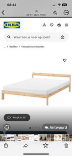 IKEA bed 140 is al uit elkaar gehaald, Verzenden, Tweepersoons, 140 cm, Zo goed als nieuw