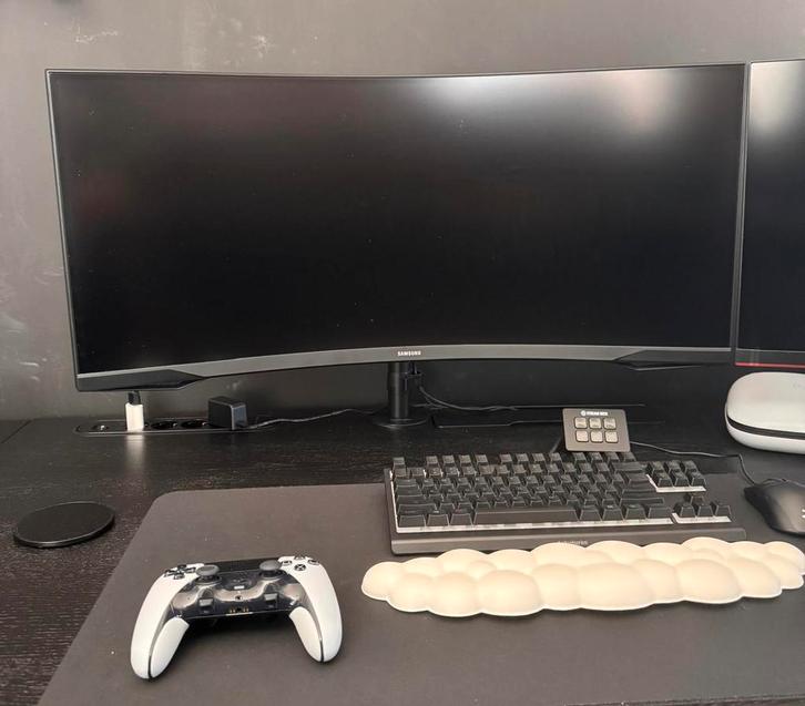 Samsung Odyssey G5 34-inch, Computers en Software, Monitoren, Nieuw, 151 t/m 200 Hz, DisplayPort, HDMI, USB-C, Gaming, Ultrawide