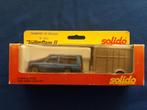 Talbot Matra Rancho blauw met paardentrailer - Solido, Hobby en Vrije tijd, Ophalen of Verzenden, Nieuw, Auto, Solido