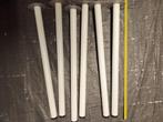 Witte poten, Huis en Inrichting, Tafelonderdelen, Ophalen, Tafelpoot, Minder dan 50 cm, Gebruikt