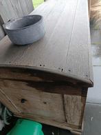 Antieke houten kist, Tuin en Terras, Ophalen, Gebruikt