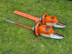 Stihl HSA86 heggenschaar 2x, Tuin en Terras, Heggenscharen, Ophalen of Verzenden, Zo goed als nieuw, Benzine
