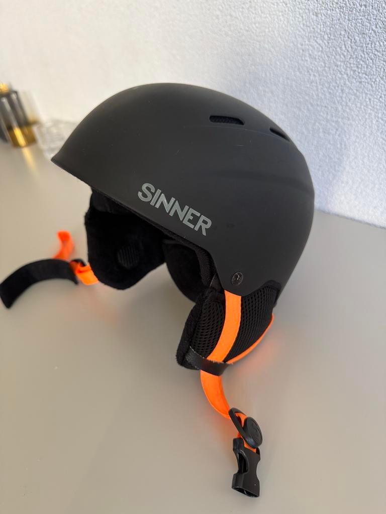 Sinner Skihelm Kind Zwart XXS, Overige merken, Ophalen of Verzenden, Zo goed als nieuw, Kleding