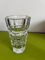 Josef Hoffmann Art Deco Kristallen Vaas, Huis en Inrichting, Woonaccessoires | Vazen, Wit, Ophalen of Verzenden, Minder dan 50 cm