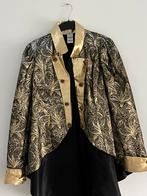 Carnavalsjas met gouden details - Maat 42/44 (L), Kleding | Dames, Zwart, Maat 42/44 (L), Ophalen of Verzenden, Onbekend