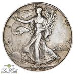 Verenigde Staten ½ Dollar 1944, Postzegels en Munten, Munten | Amerika, Zilver, Ophalen of Verzenden, Losse munt, Noord-Amerika