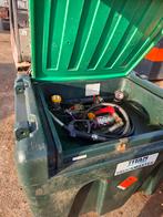 Kunststof mobiele Dieseltank 430L met pomp, Ophalen of Verzenden