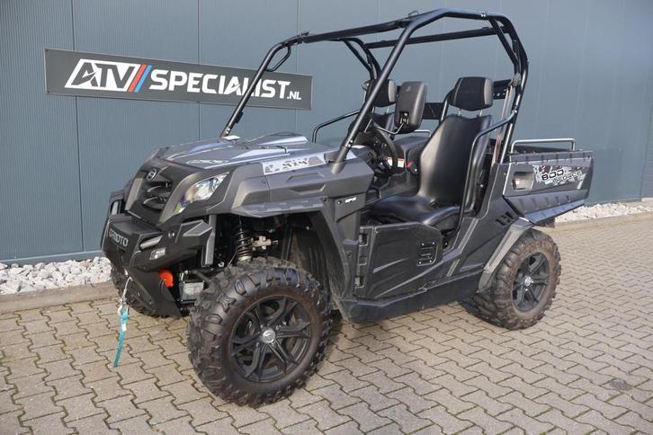 CFMOTO U force 800 Gator quad ssv 800cc met T kenteken., Motoren, Quads en Trikes