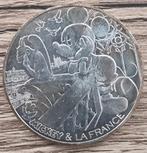 Frankrijk/2018/10 Euro / Unc / Mickey Mouse Zilver 0.333, Ophalen of Verzenden, Zilver, Buitenland