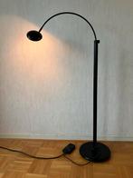 Zwarte Staande Lamp met Dimmer, Ophalen, Gebruikt, Metaal, 100 tot 150 cm