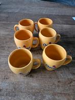Chocomel Bekers - Set van 6, Ophalen, Gebruikt, Keramiek, Overige stijlen