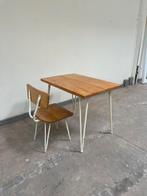 Vintage kinderburo met stoel, Ophalen of Verzenden