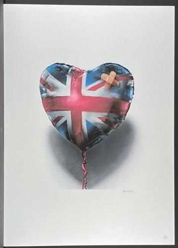 Banksy - Injured Union Jack beschikbaar voor biedingen