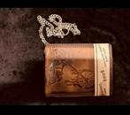 portemonnee met ketting, leather, biker, chopper, rocker,, Overige merken, Bruin, Nieuw, Ophalen of Verzenden