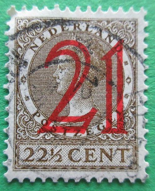 Nederland 2 NVPH 224 Hulpzegel 1929 gestempeld, Postzegels en Munten, Postzegels | Nederland, Gestempeld, T/m 1940, Verzenden