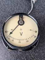 Vintage , antieke Atea voltmeter 0-500 volt . Werkt !, Antiek en Kunst, Ophalen of Verzenden