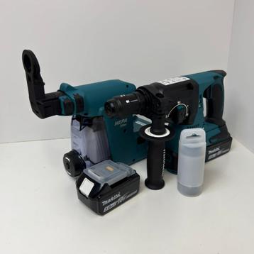 Makita DHR243RTJW + Afzuiger | 2x 18v 5.0Ah + lader | NIEUW beschikbaar voor biedingen