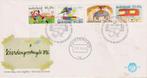 Nederland 1976 e153  Kinderzegels tekeningen STEMPEL!! Z.A., Verzenden, Onbeschreven, Nederland