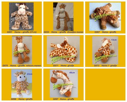 Giraffe Giraf Hema Nicotoy Baby Club C&A, Kinderen en Baby's, Speelgoed | Knuffels en Pluche, Zo goed als nieuw, Overige typen