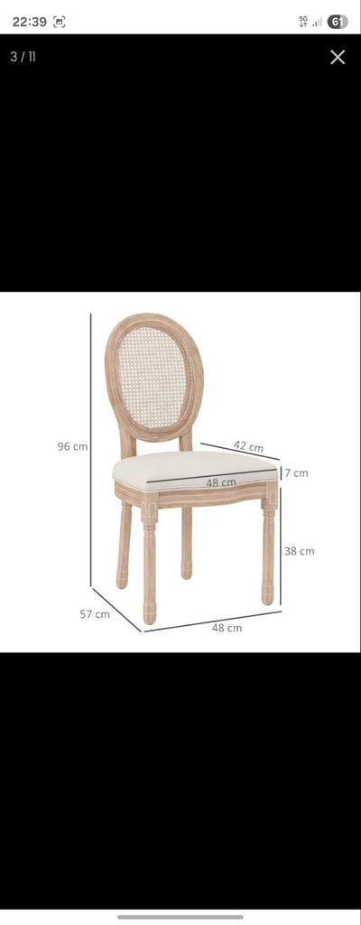 eetkamerstoeler 1 stuk Nieuw, Huis en Inrichting, Stoelen, Nieuw, Eén, Ophalen
