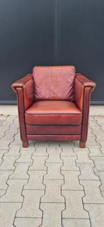 Schapenleren fauteuil, Huis en Inrichting, Ophalen, ., 75 tot 100 cm, Zo goed als nieuw