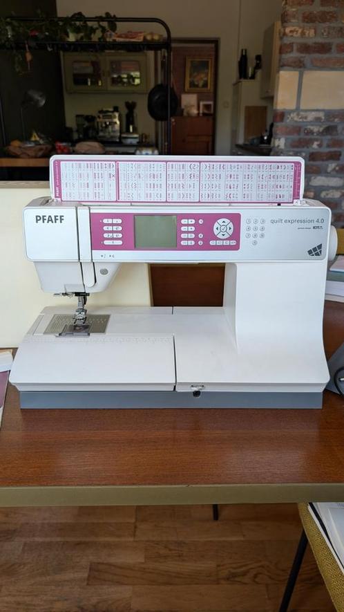 Pfaff Quilt Expression 4.0, Hobby en Vrije tijd, Naaimachines en Toebehoren, Zo goed als nieuw, Pfaff, Ophalen