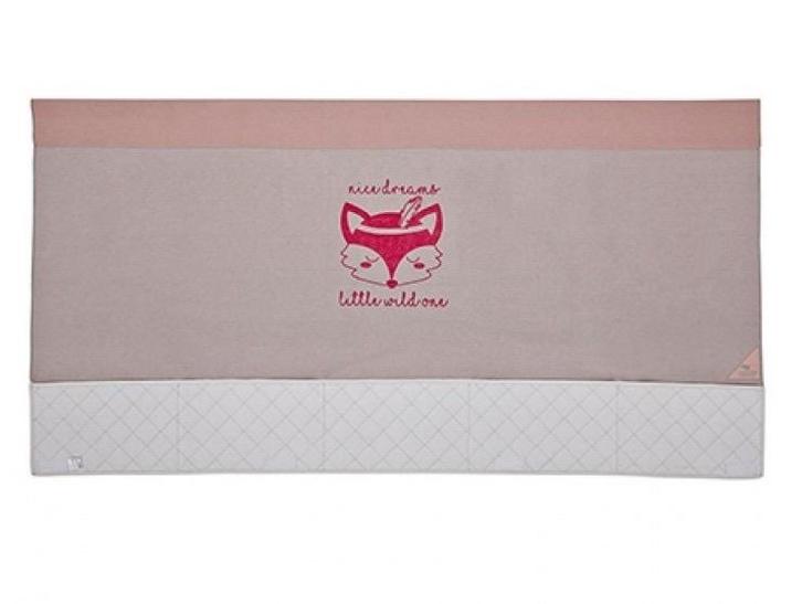 Stoffen Achterwand Wild Child met zakjes voor Lifetime bed, Kinderen en Baby's, Kinderkamer | Bedden, Zo goed als nieuw, 180 cm of meer