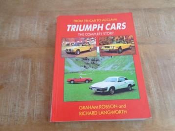 Triumph Cars the Complete Story - Graham Robson beschikbaar voor biedingen