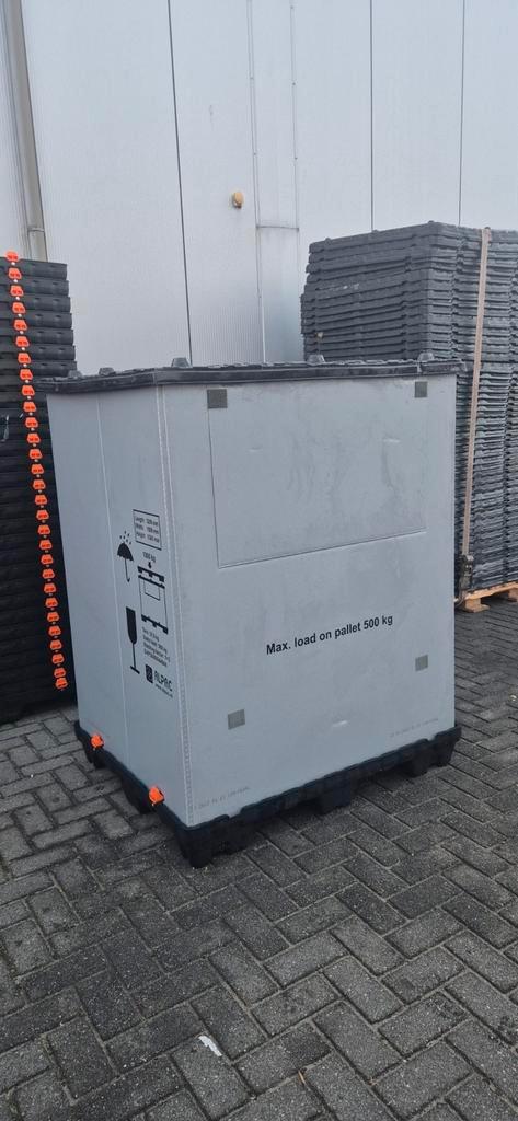 Nieuwe vouwbare Palletbox 1200x1000x1540mm, Zakelijke goederen, Kantoor en Winkelinrichting | Magazijn, Stelling en Opslag, Ophalen