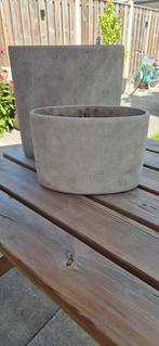 Stenen plantenpotten voor binnen., Ophalen, Steen, Minder dan 30 cm, Minder dan 60 cm