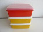 3 Ekcoware vintage vershouddozen diepvriesdozen, Huis en Inrichting, Keuken | Keukenbenodigdheden, Ophalen of Verzenden, Gebruikt