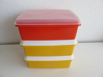 3 Ekcoware vintage vershouddozen diepvriesdozen beschikbaar voor biedingen