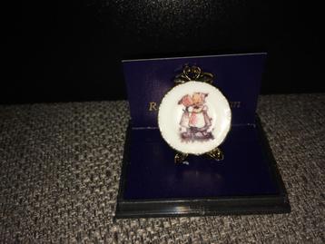Mini bordje (Diameter 2,5cm) van Reutter Porcelain (DE) beschikbaar voor biedingen