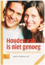 Houden van is niet genoeg (Jan Verhulst), Ophalen of Verzenden, Zo goed als nieuw