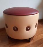 Retro/vintage poef, Ophalen of Verzenden, Huis en Inrichting